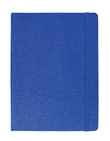 "JEANS" blue notebook A5, with elastic band, format:14,8x21cm, P/20