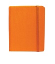 "mini VIVO" orange notebook A6, business, format:11,5x15,5cm, P/40