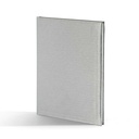 "LAOS" srebrni rokovnik A4, dim: 20x26,5cm, 192 str., P/20