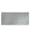 Planer STOLNI SREBRNI LINAS, spiralni, dim:30x14,5cm, 128 str., P/50