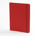 "RIO BIG" RED NOTEBOOK B5, business, format: 16,5 x 23,5 cm, 192 pages, P/40