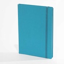 "RIO BIG" INTENSE BLUE NOTEBOOK B5, business, format: 16,5 x 23,5 cm, 192 pages,  P/20