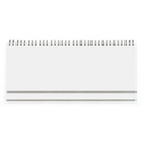 Planer STOLNI BRISTOL BIJELI, spiralni, dim:30x14,5cm, 128 str. P/50