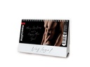 "MASCULINE" 13 list., dim: 20,5x14,5 cm, stolni kalendar, koverta, P/100