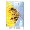 "PČELE" 13 list., dim: 30,5x50 cm, PVC vrećica, P/50, color kalendar