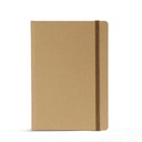 "EKO NOTES" notebook A5, with brown elastic band, business, format:14,8x21cm, P/20