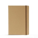 "EKO NOTES" notebook A5, with brown elastic band, business, format:14,8x21cm, P/20