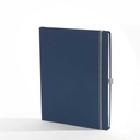 "LONDON" blue diary A4, format: 21x26,5cm, 192 pages, P/20
