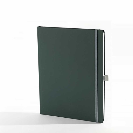 "LONDON" green diary A4, format: 21x26,5cm, 192 pages, P/20