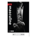 "MASCULINE" 13 sheets, format: 33x55cm, PVC bag, P/25, color calendar