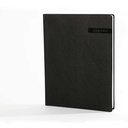 DIARY WEEKLY PLANNER "DONAT" PU dark blue 21x26,5 cm, 224 pages, 80gr, P/20