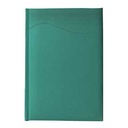 "TALIS A5" green diary, format: 14x21 cm, 192 pages, P/20