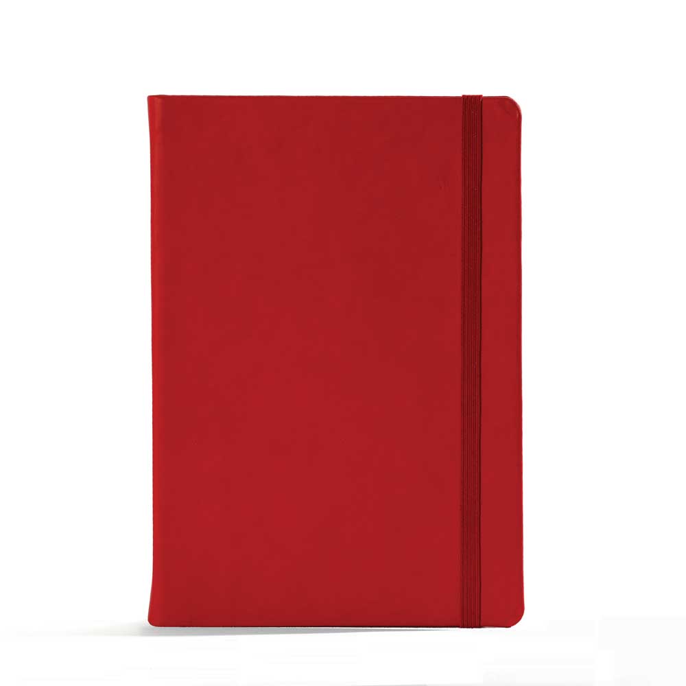 "BIG BLOOM" red notebook B5, business, format: 16,5 x 23,5 cm, 192 pages,  P/20