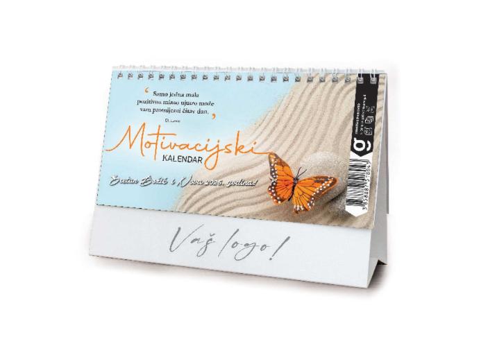 "MOTIVACIJSKI" 13 list., dim: 20,5x14,5 cm, stolni kalendar, koverta, P/100