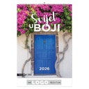 "SVIJET U BOJI" 13 list., dim: 30,5x50 cm, PVC vrećica, P/50, color kalendar