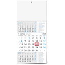 "Poslovni  PLAVI S KATOLIČKIM KALENDAROM" three month calendar, 12 sheets, format: 29,5x62cm, PVC bag, date indicator, P/50