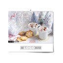 "JUST RELAX" 13 list., dim: 33,5x31 cm, PVC vrećica, P/50, color kalendar