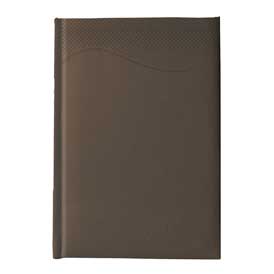 "TALIS A5" brown diary, format: 14x21 cm, 192 pages, P/20