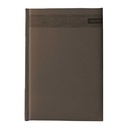 "TALIS A5" brown diary, format: 14x21 cm, 192 pages, P/20