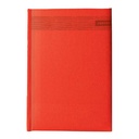 "TALIS A4" red diary, format: 20x26,5cm, 192 pages, P/20
