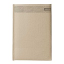 "TALIS A4" beige diary, format: 20x26,5cm, 192 pages, P/20