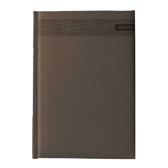 "TALIS A4" brown diary, format: 20x26,5cm, 192 pages, P/20