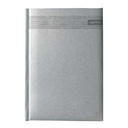 "TALIS A4" silver diary, format: 20x26,5cm, 192 pages, P/20