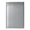"TALIS A5" srebrni rokovnik, dim: 14x21 cm, 192 str., P/20
