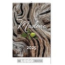 "MASLINE" 13 sheets, format: 30,5x50 cm, PVC bag, P/50, color calendar