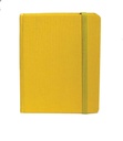 "VIVO" YELLOW NOTEBOOK  A5, business, format:14,8x21cm, P/20