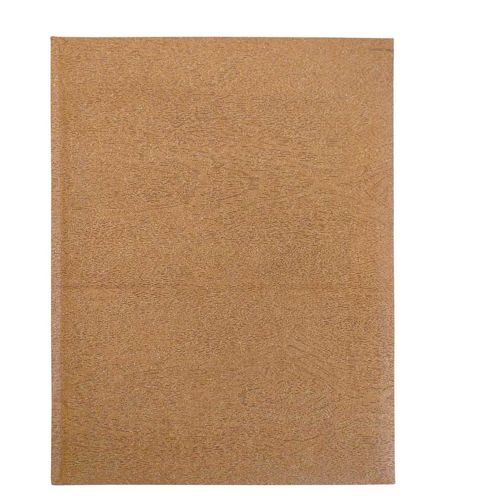 "WOOD" brown diary A4, format: 20x26,5cm, 192 pages, P/20 *thermal