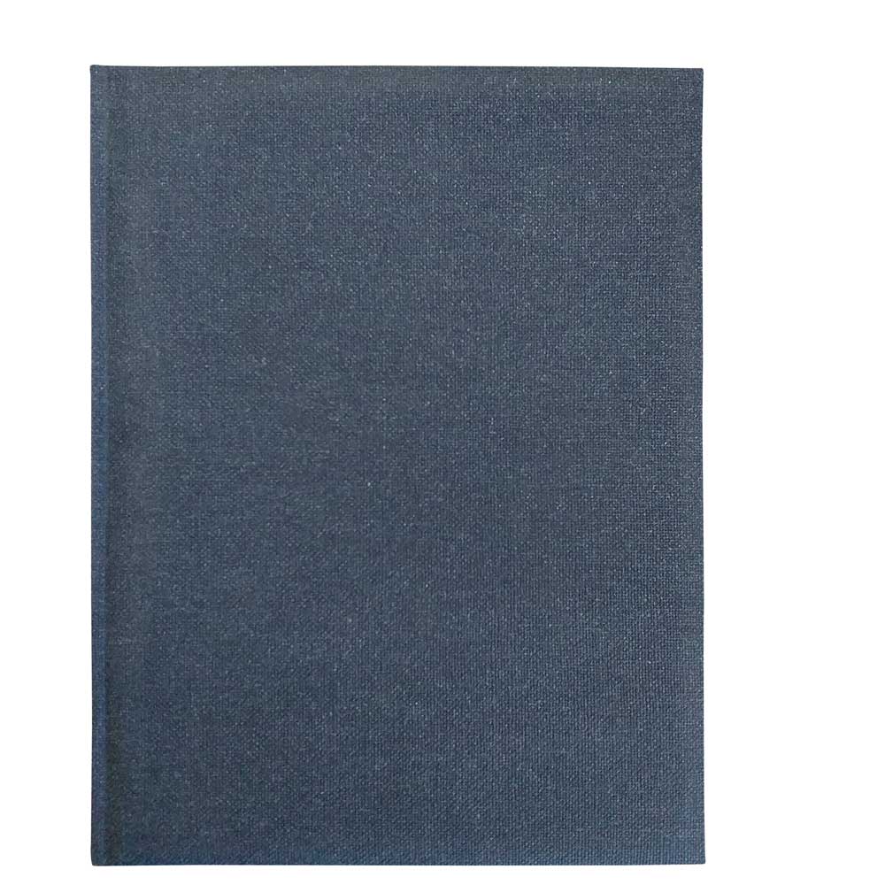 "JEANS" dark blue diary A4, format: 20x26,5cm, 192 pages, P/20, *thermal