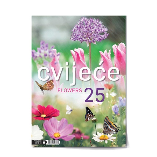 [0020920] "CVIJEĆE" 13 sheets, format: 24x53,5 cm, PVC bag, P/50, color calendar  NOT BOUND