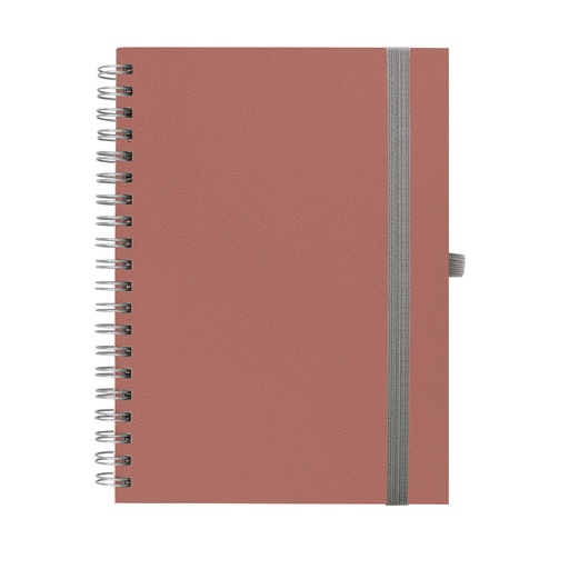 [006700] "NOTES BORGO wire" ROZI spiralni A5, dim: 14x21 cm, 192 str., P/20