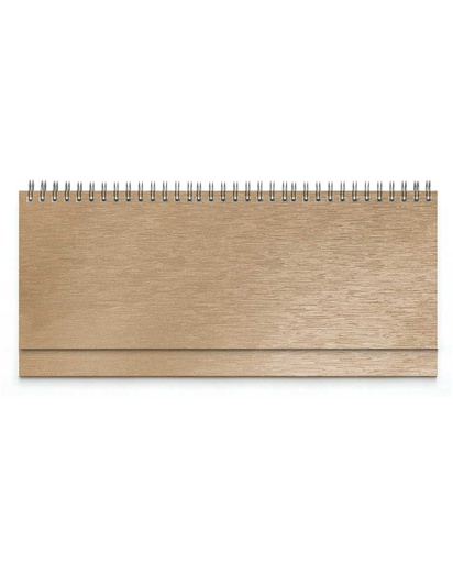 [002109] Planer STOLNI ZLATNI LINAS, spiralni, dim:30x14,5cm, 128str., P/50