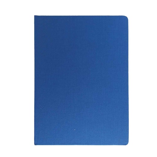 [002122] "BUDGET Friendly A5" blue notebook, format:14,8x21cm, P/20