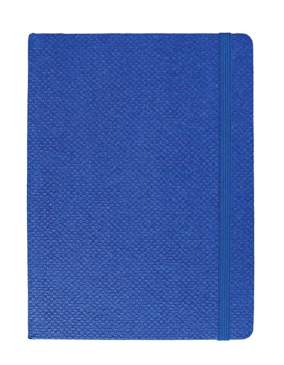 [002138] "JEANS" blue notebook A5, with elastic band, format:14,8x21cm, P/20