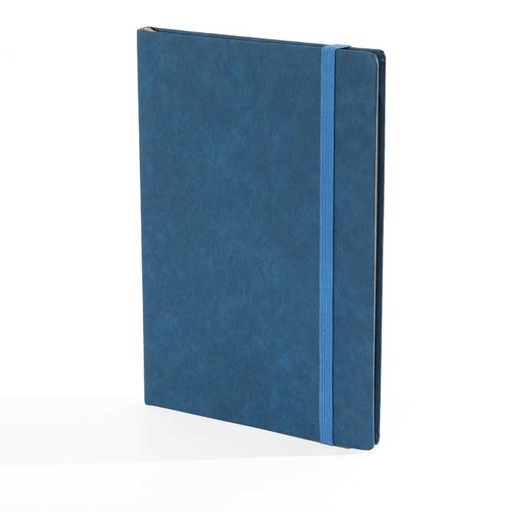 [002149] "MONZA" blue notebook A5, business, format:14,8x21cm, P/20
