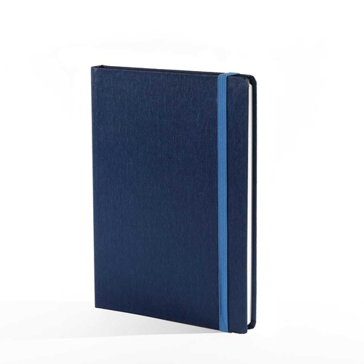 [002163] "LINAS" blue notebook A5, business, format:14,8x21cm, P/20