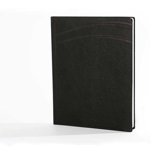 [002231] "PORTO" BLACK diary A4, format: 21x26,5cm, 192 pages, P/25