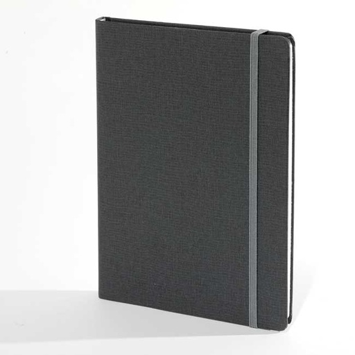 [002248] "RIO BIG" ANTHRACITE GREY NOTEBOOK B5, , business, format: 16,5 x 23,5 cm, 192 pages,  P/20