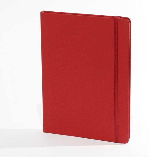 [002251] "RIO BIG" RED NOTEBOOK B5, business, format: 16,5 x 23,5 cm, 192 pages, P/40