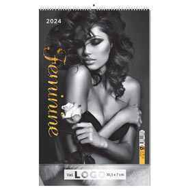[000156       ] "FEMININE" 7 list., dim: 30,5x50cm, PVC vrećica, P/50, color kalendar