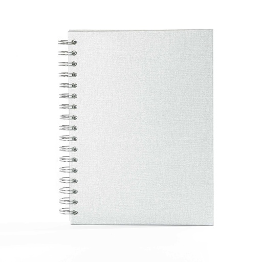 [002374] "ROKOVNIK" white, wire bound B5, format: 16,5x23,5 cm, 192 pages, P/25