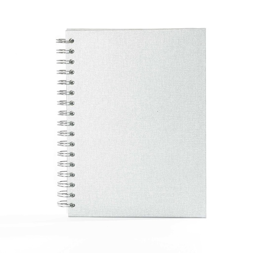 [002374] "ROKOVNIK" white, wire bound B5, format: 16,5x23,5 cm, 192 pages, P/25