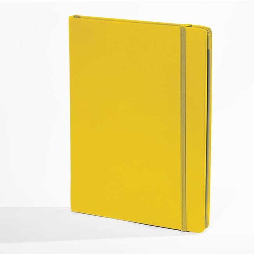 [006129] "RIO BIG" YELLOW NOTEBOOK B5, business, format: 16,5 x 23,5 cm, 192 pages,  P/20
