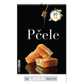 [006194] "PČELE" 13 sheets, format: 30,5x50 cm, PVC bag, P/50, color calendar