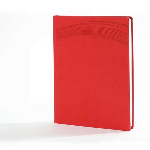 [006221] "PORTO" RED diary A4, format: 21x26,5cm, 192 pages, P/25