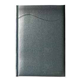 [000381SG] "TALIS A4" anthracite diary, last year, format: 20x26,5cm, 192 pages, P/20