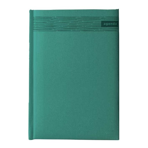 [000218] "TALIS A5" green diary, format: 14x21 cm, 192 pages, P/20